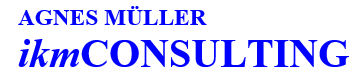 Logo ikmConsulting – Agnes Müller
